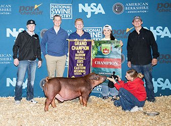 grand champion nsr barrow & champion duroc
2025 Eastern Regional