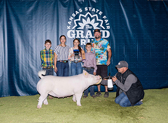 Champion Yorkshire Gilt
2025 KS State Fair