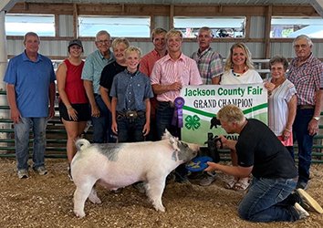 Grand champion barrow
2026 Jackson County-IN 