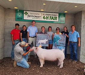 Grand champion barrow
2026 St. Joseph County-IN