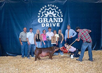 3rd overall & champion duroc
2026 KS State Fair